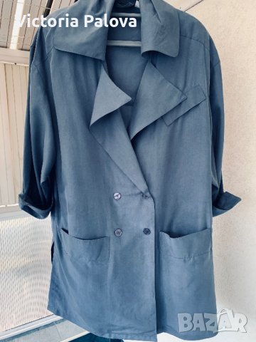 Скъпа туника/сако/шлифер APART FASHION коприна, снимка 10 - Туники - 40219929