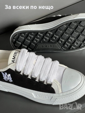 Amiri Мъжки Черни Маратонки🔝Мъжки Спортни Обувки Амири🔝Кецове Код E952, снимка 2 - Маратонки - 51994643