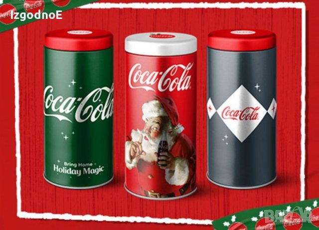 Метални кутии Coca Cola Кока Кола кутии, снимка 1 - Кутии за съхранение - 40758663