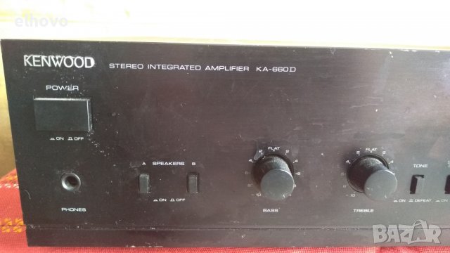 Стерео усилвател Kenwood KA-660D, снимка 4 - Ресийвъри, усилватели, смесителни пултове - 38713892