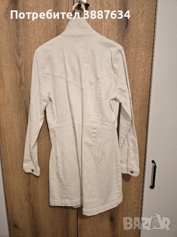 Дамско Дънкова рокля ZARA, снимка 2 - Якета - 52056001