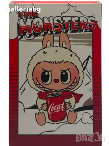 Labubu x Coca-Cola Плюшена Играчка – Лимитирана Серия | The Monsters Колекция Лабубу, снимка 5 - Фигурки - 50963853