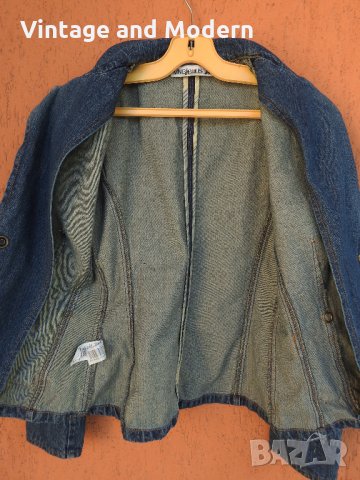 MANGO дамско дънково яке сако (L), снимка 5 - Якета - 34497954