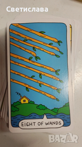 Карти Таро с Котки, снимка 3 - Карти за игра - 53098703