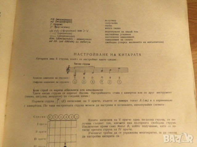 Начална школа за китара, учебник за  китара Никола Ников Научи се сам да свириш на китара 1977, снимка 7 - Китари - 35663079