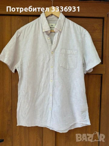 Мъжка риза от ленена смес C&A