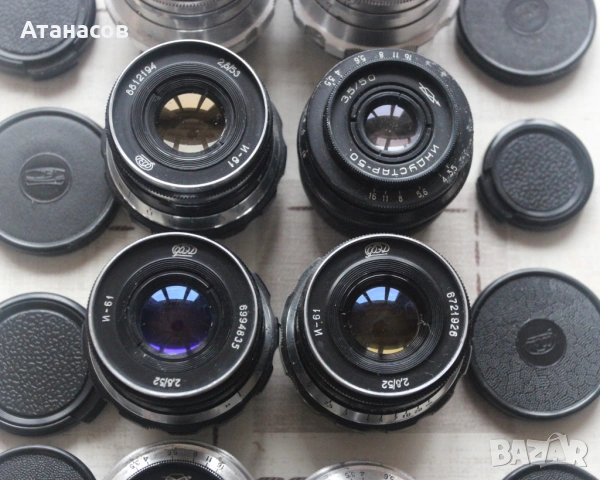 Обективи Индустар - Industar , снимка 4 - Обективи и филтри - 53462179