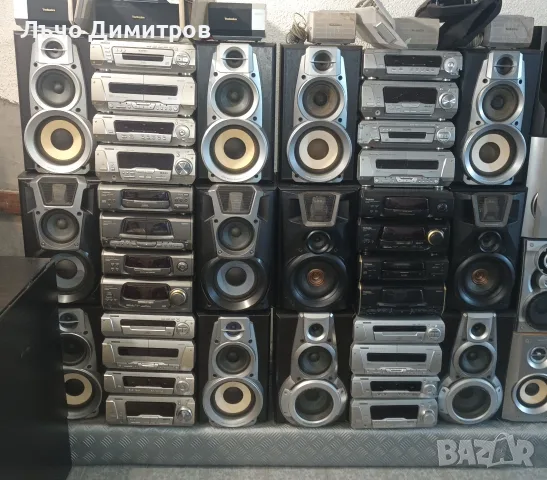 Аудио системи SONY - PANASONIC - AIWA- PHILIPS -JVC - SHARP - TECHNICS , снимка 8 - Аудиосистеми - 51622720