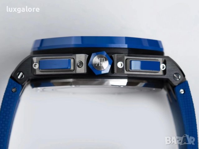 Мъжки часовник Audemars Piguet Royal Oak Offshore Blue с швейцарски механизъм, снимка 6 - Мъжки - 40995116