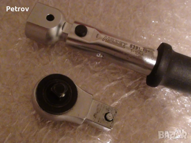 HAZET 6391-10 - MADE IN GERMANY - 1/4" Динамометричен Ключ 1 - 10 Nm / ПРОФЕСИОНАЛЕН,ВИСОКОКАЧЕСТВЕН, снимка 10 - Гедорета - 49352015