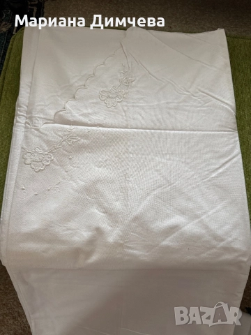 Луксозен плик чаршаф с фина бродерия – изящество, стил и комфорт, снимка 4 - Спално бельо - 52897806