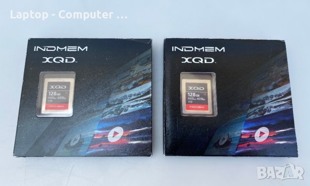Новa паметнa картa Indmem XQD 128GB R 440MB/s, W 400MB/s , снимка 4 - Твърди дискове - 41753838