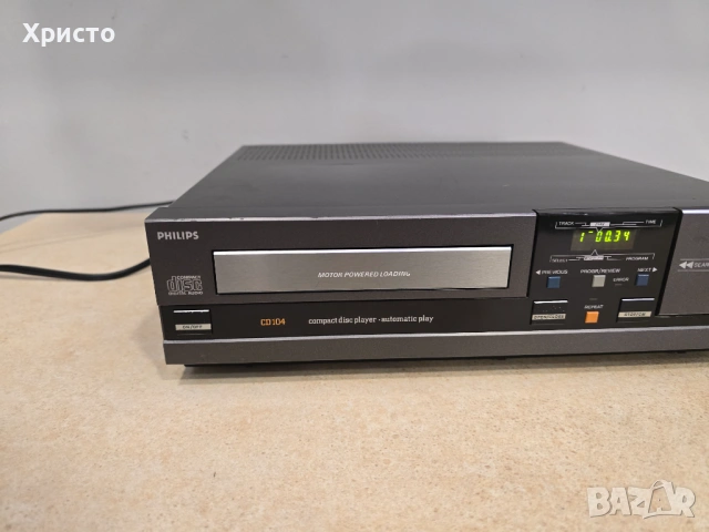 🔊💿🎶 Philips cd-104 🎶💿🔊, снимка 3 - Аудиосистеми - 53498003