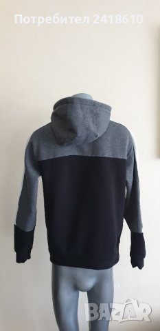 Emporio Armani EA7 Hoodie Half Zip Mens Size 50/L ОРИГИНАЛ! Мъжки Суичер!, снимка 14 - Спортни дрехи, екипи - 40802827
