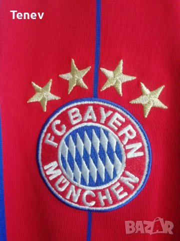 Bayern Munich Adidas оригинална фланелка футболна тениска Байерн Мюнхен размер L, снимка 6 - Тениски - 41699760