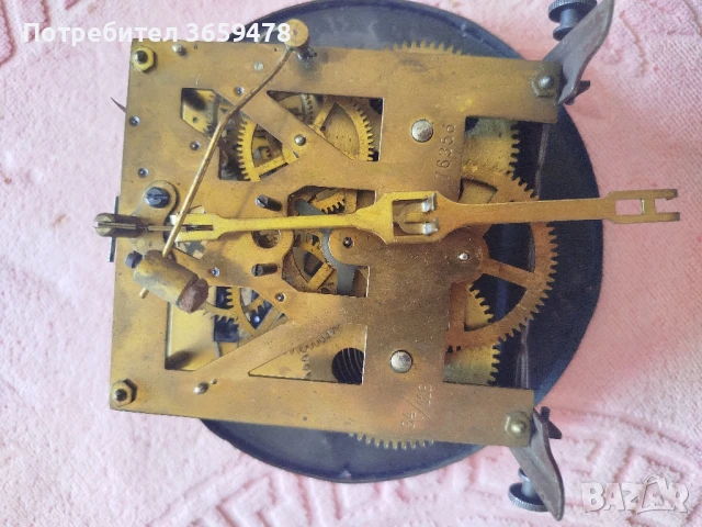 Стар стенен английски часовник, снимка 9 - Стенни часовници - 51396915