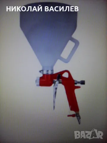 Пистолет за мазилка   и  боядисване  /  шприц / хоросан  и  др . с  3 дюзи / Питай наличен ли  е   ., снимка 9 - Други инструменти - 44421980