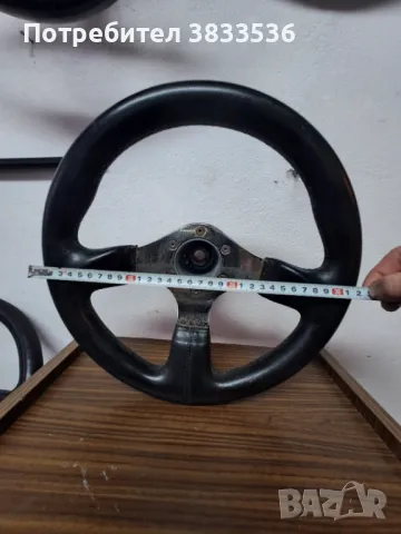 SIK ретро спортен волан със фланец , от Vw Golf / Jetta  Mk2, снимка 10 - Части - 49687057