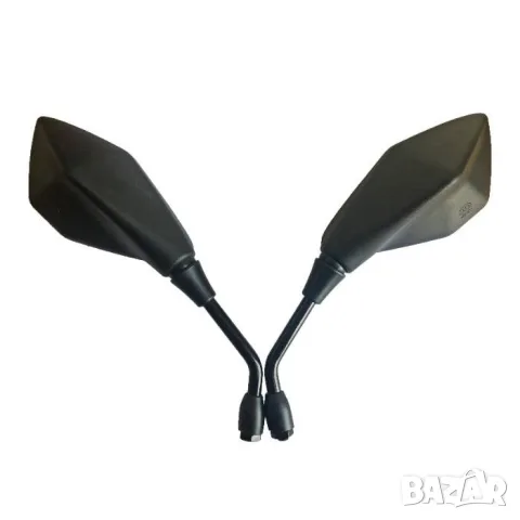 Пластмасови мото огледала с рамена 16 cm и резба 8 mm, снимка 2 - Аксесоари и консумативи - 55866474