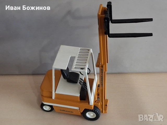 Метален мащабен модел на електрокар, мотокар., снимка 3 - Колекции - 53140865