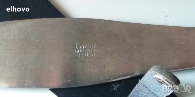 Нож за хвърляне от неръждаема стомна Linder, снимка 2 - Ножове - 44322195