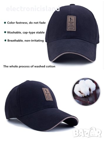 Унисекс спортна шапка за мъже и жени  за голф бейзбол, снимка 5 - Шапки - 41739318
