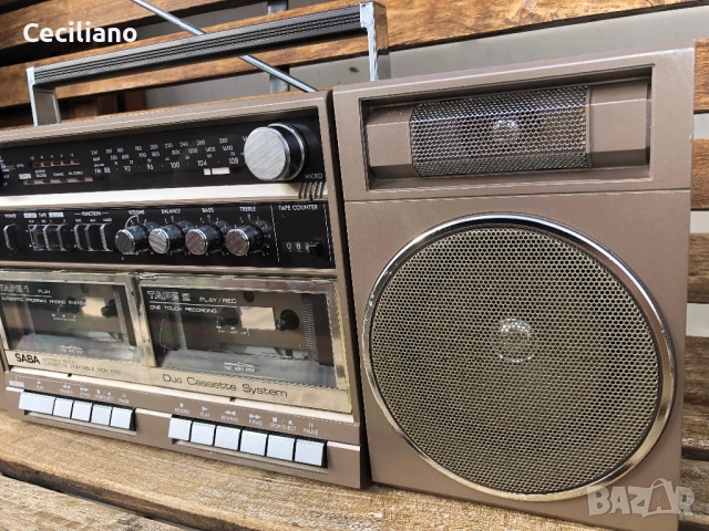 Радиокасетофон SABA RCP 570, снимка 6 - Радиокасетофони, транзистори - 53413639