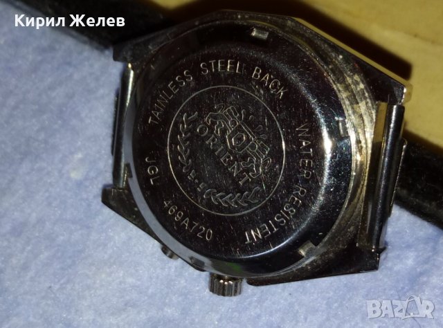 ORIENT AUTOMATIC 21 JEWELS Стар КОЛЕКЦИОНЕРСКИ ВИНТИДЖ МОДЕЛ МЕХАНИЧЕН ЧАСОВНИК ОРИЕНТ 26438, снимка 11 - Мъжки - 42136635