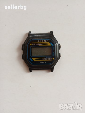 Електронен часовник Asahi Japan от 80-те години , снимка 1 - Мъжки - 40191696