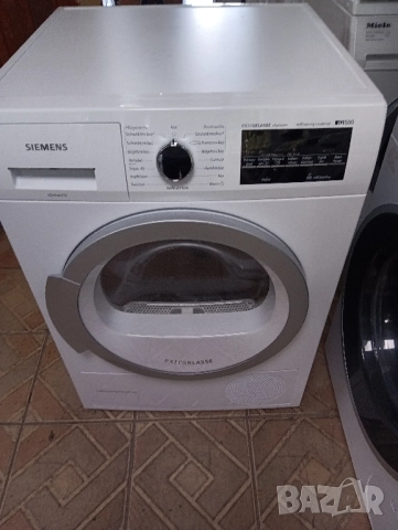 Сушилня с термопомпа Сименс Siemens IQ 500 A+++ 8кг 2 години гаранция!