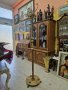Страхотна антикварна френска салонна закачалка бронз и мрамор , снимка 1 - Антикварни и старинни предмети - 41710993