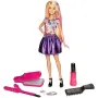 Кукла Barbie фризьорски салон, приказна коса, на къмпинг и Голям гардероб , снимка 6