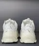Triple S All-Over Logo White Унисекс👟Мъжки Бели Маратонки👟Дамски Спортни Обувки Код SEM-451, снимка 5