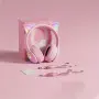 ONIKUMA B90 – Безжични гейминг слушалки с котешки уши (Розови), снимка 1