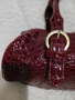 Чанта в цвят бордо, снимка 11