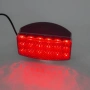 1бр. червена ЛЕД LED задна светлина с 18 диода , 12-24V, снимка 1