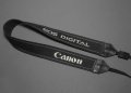 Оригинален Canon EOS Digital Ремък Страп за камера Канон, Черен, снимка 1 - Чанти, стативи, аксесоари - 41412013