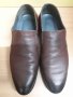 Два артикула . Мъжки елегантни обувки и дамски ластичен ефектен черен ботуш, снимка 1