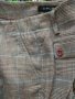 Дамски елегантен панталон,каре, размер М, с маншет, снимка 7