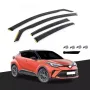 Комплект от 4 броя ветробрани за TOYOTA CHR след 2017, снимка 1