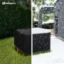 VOUNOT Покривало за градински мебели, здраво, водоустойчиво, 135x135x73 см, снимка 4