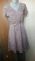 Нежна рокля в цвят пепел от рози🍀❤M,M/L❤🍀 арт.4075, снимка 1 - Рокли - 36151446