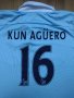 Manchester City / #16 Kun Aguero - детска футболна тениска на Манчестер Сити, снимка 3
