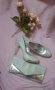 Официални , дамски обувки 39 комплект с клъч, снимка 1 - Чанти - 44535825