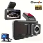 Видеорегистратор/Dash Cam, предна и задна камери, FULL HD, дисплей 4", детекция на движение, снимка 1