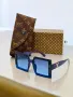 Слънчеви очила с UV400 защита с ПОДАРЪК🎁калъф и кутия Versace😎Louis Vuitton 😎 Код D1418, снимка 6