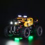 Lego 42099 Briksmax led kit за Technic 4X4 X-treme Off-Roader  версия с дистанционно управление, снимка 9