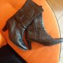 Дамски топли боти от естествена кожа, снимка 4