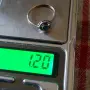 Пръстен със сапфир. Сребро с позлата., снимка 5