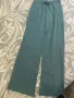 Дамски панталон широк в зелен цвят, , снимка 3
